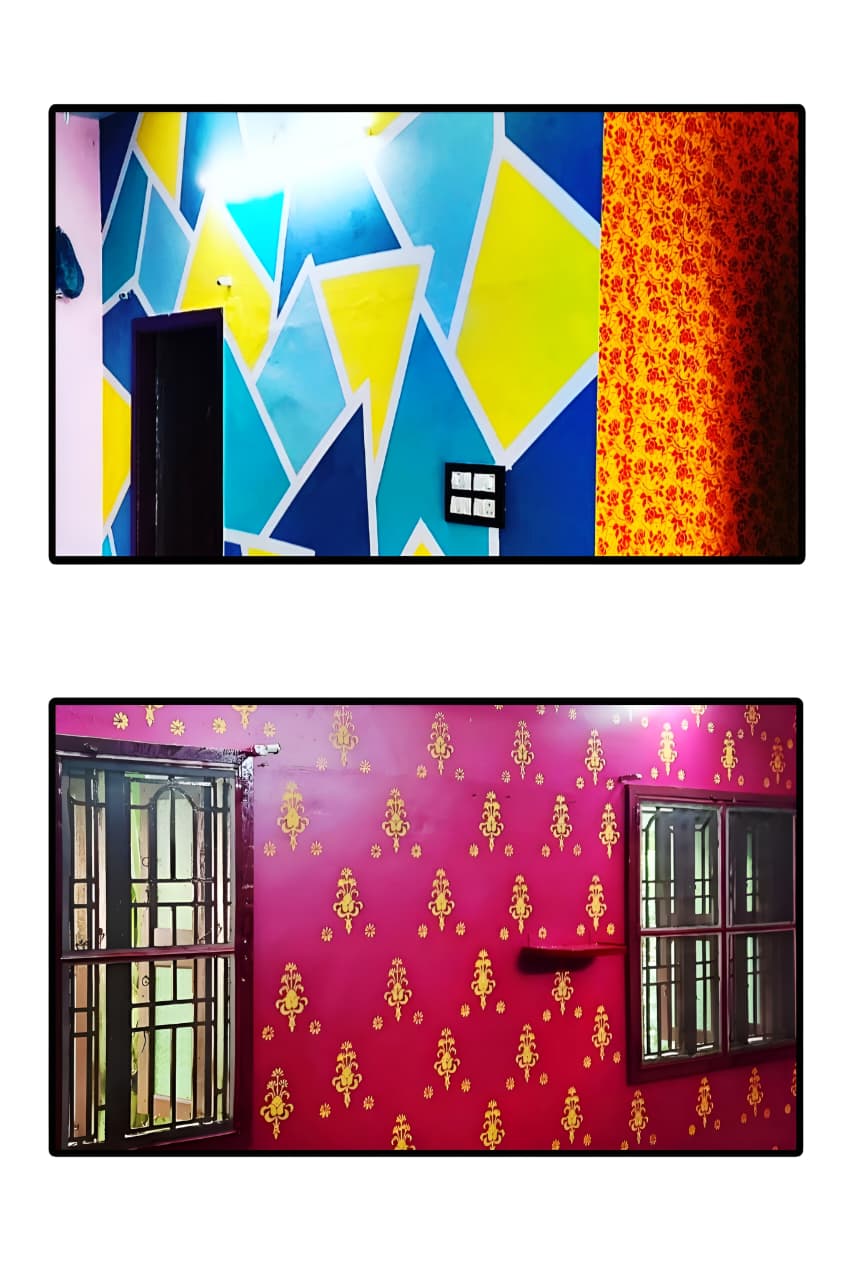Residential interior painting project by Vicky Decors