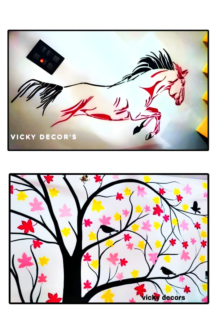 Texture painting finish by Vicky Decors
